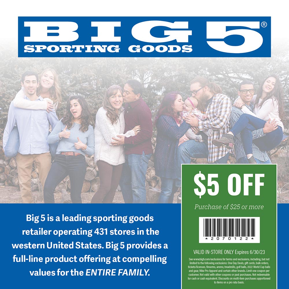 Big 5 Sporting Goods - 